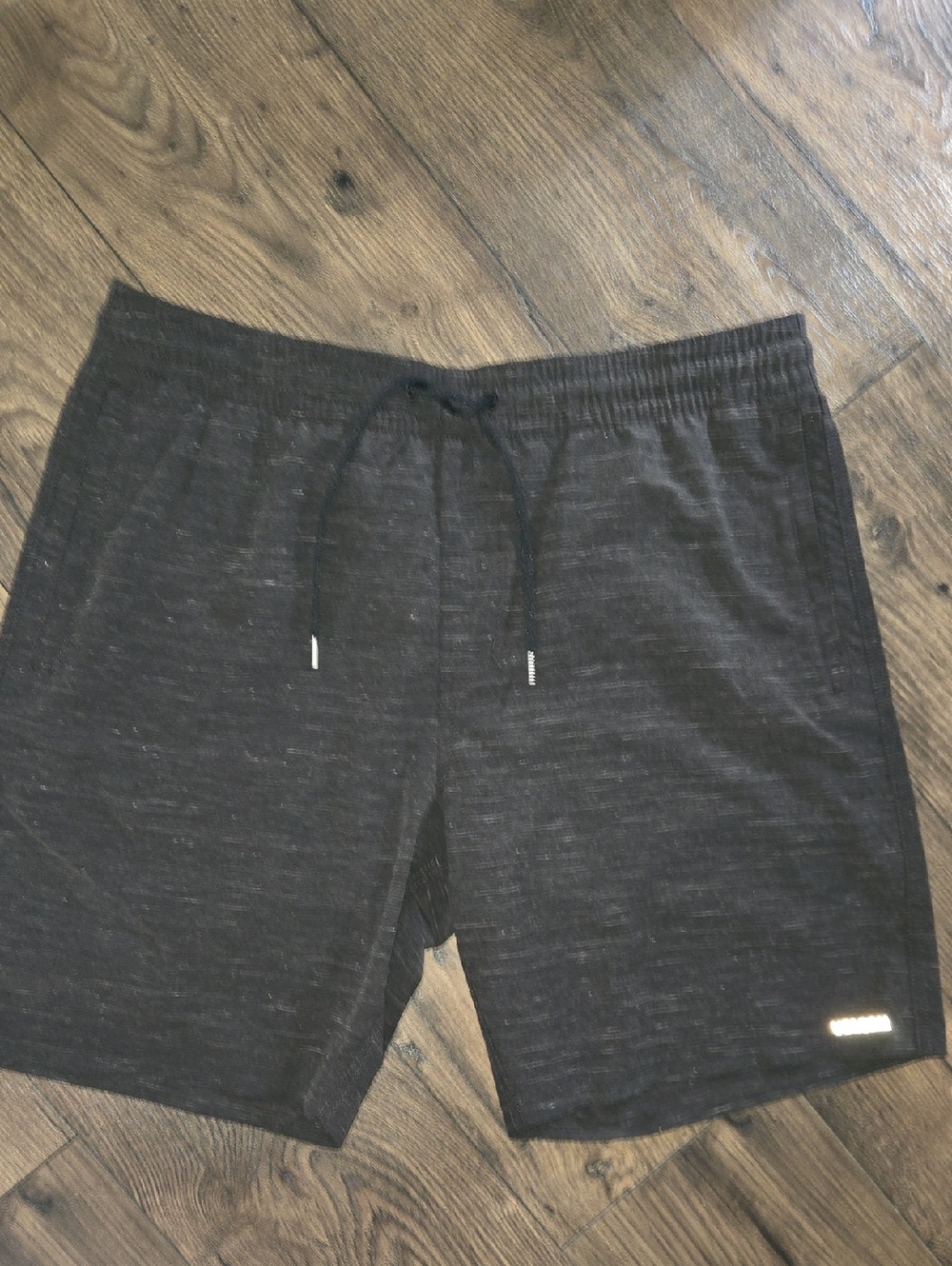 Volcom Charcoal Heather Drawstring Shorts